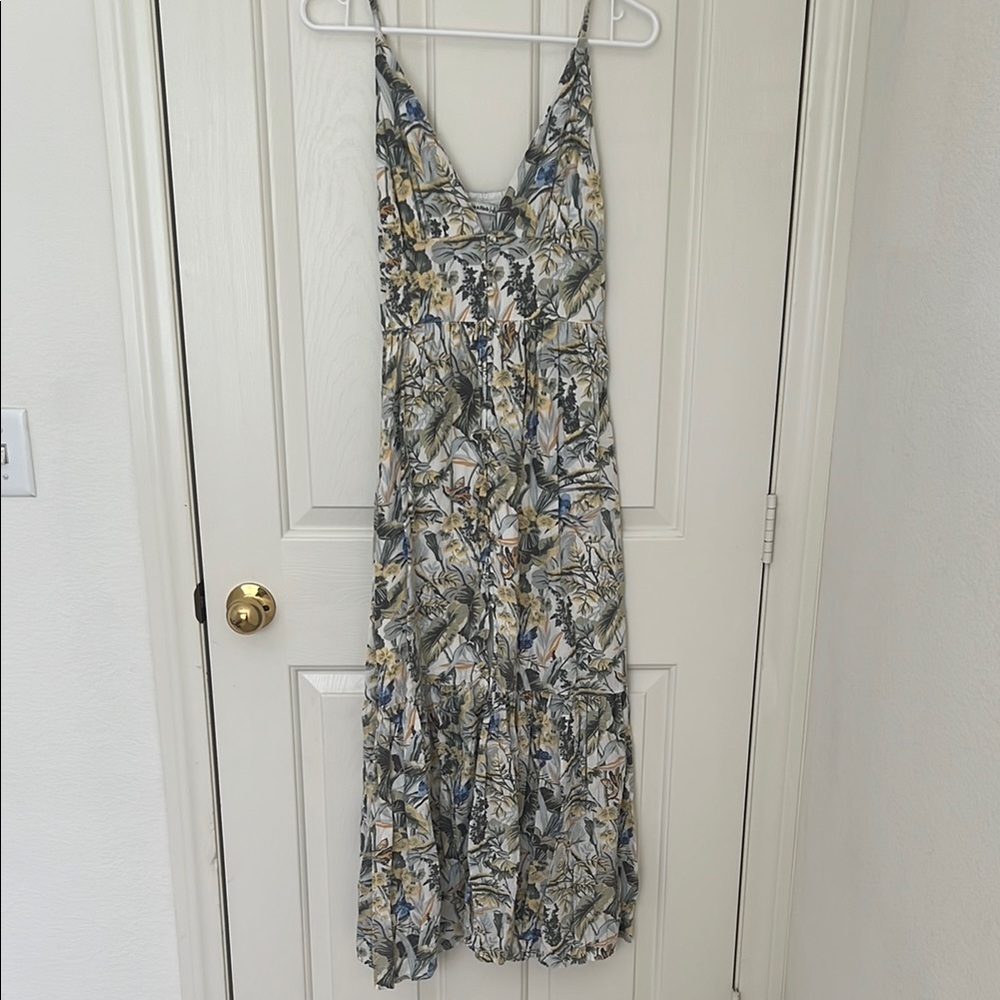 Floral Print Maxi Dress